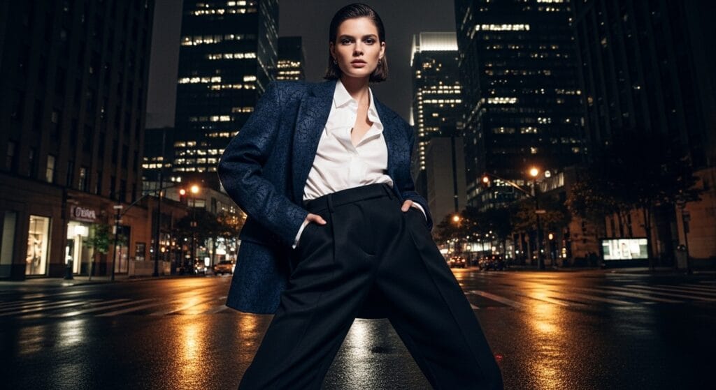 The Power Suit Look - Style a White Shirt in 2025